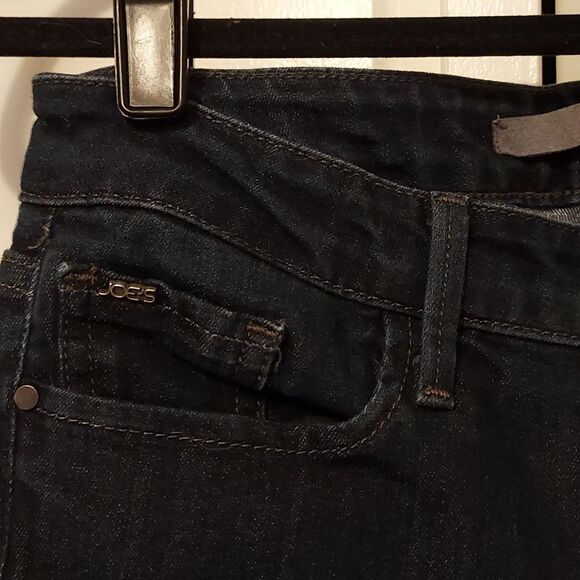 Joe's Jeans Dark Wash bootcut designer denim jeans size 25 - Picture 5 of 9